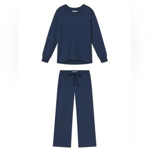 NWT LAKE Relax Pants Set in Navy